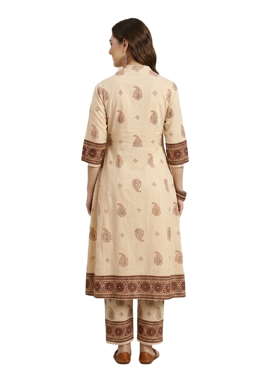 Sandal Printed Kurta & Pant Set - Image 2