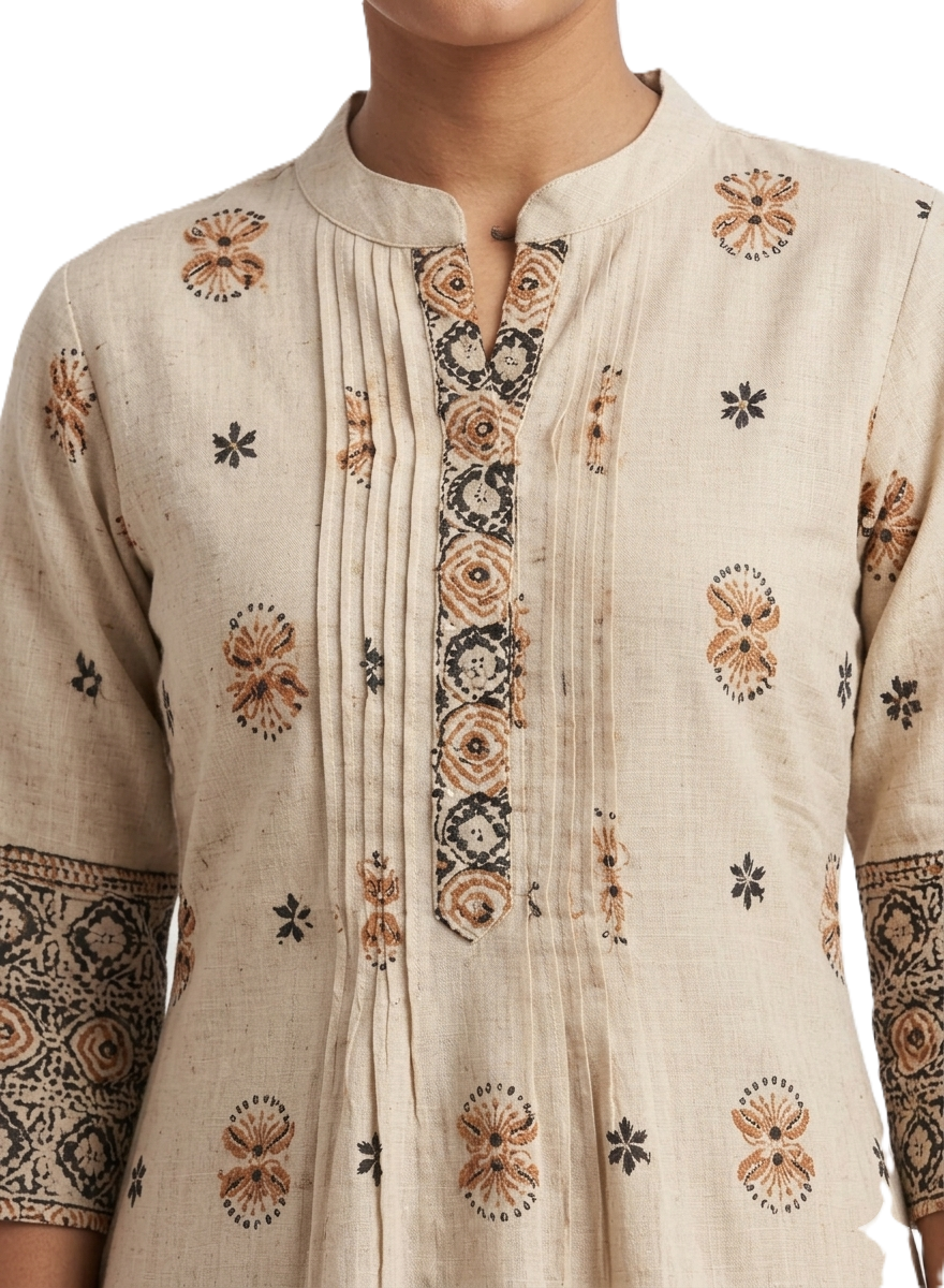 Sandal Printed Kurta & Pant Set - Image 3